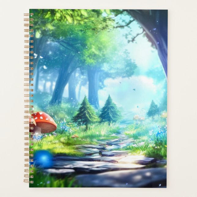 Mushroom Forest  Planner (Front)
