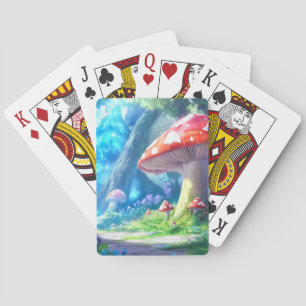 Mushroom Forest Playing Cards
