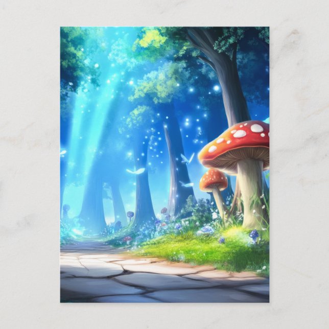 Mushroom Forest Postcard (Front)