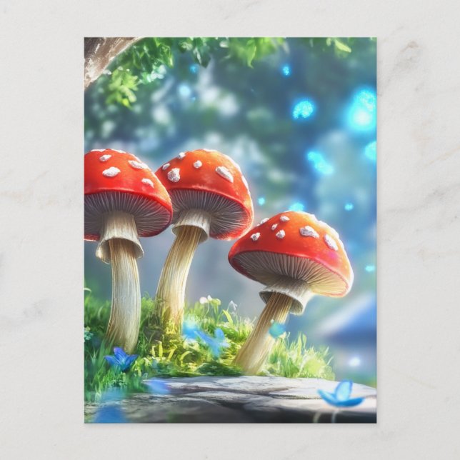 Mushroom Forest Postcard (Front)