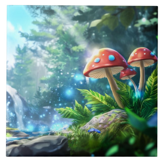 Mushroom Forest Tile (Front)