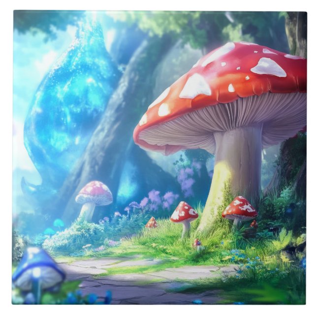 Mushroom Forest Tile (Front)