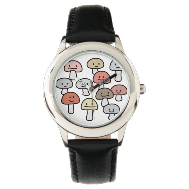 Mushroom friends hanging out Mushrooms Toadstool Watch (Front)