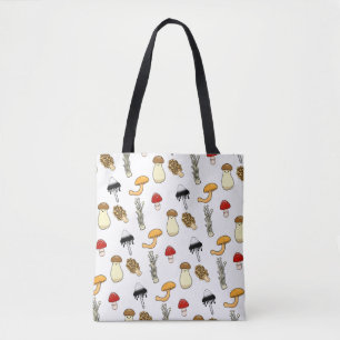 Mushroom Friends Tote Bag