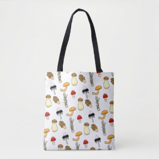 Mushroom Friends Tote Bag