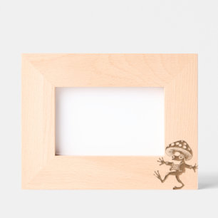 Mushroom Frog                                      Etched Frames