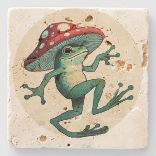 Mushroom Frog                                      Stone Coaster