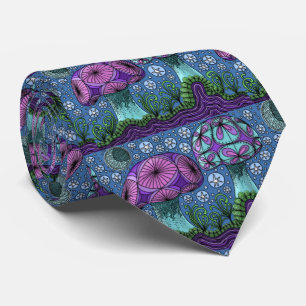 Mushroom Galaxy Tie