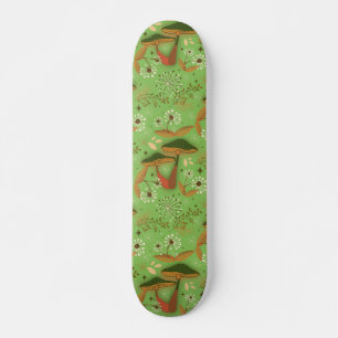Mushroom Garden Geen Skateboard
