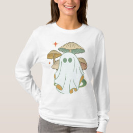 Mushroom Ghost Vintage  T-Shirt