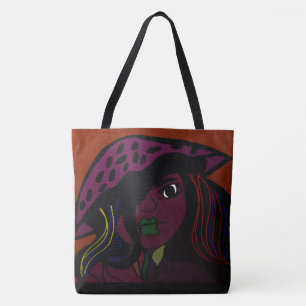 Mushroom Girl Tote Bag