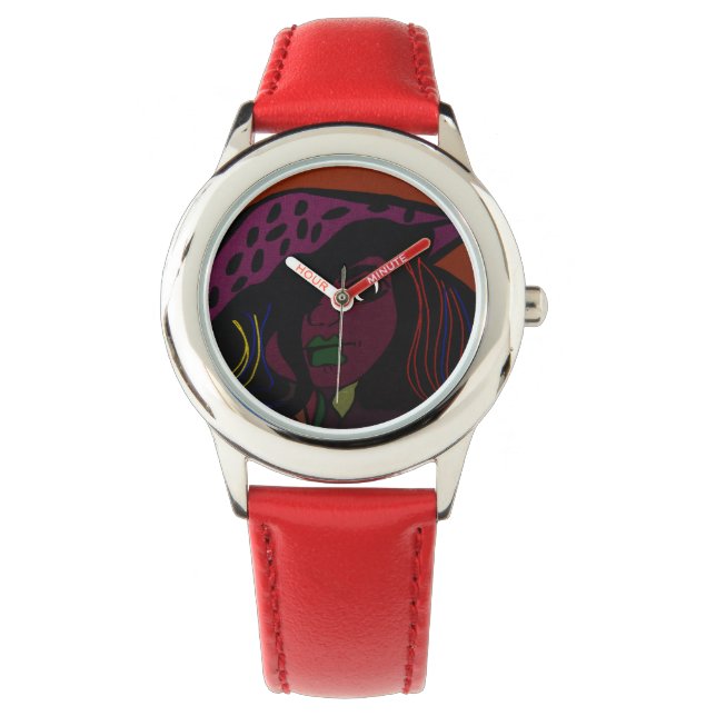 Mushroom Girl  Watch (Front)