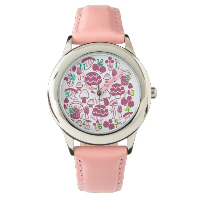 Mushroom Girl  Watch (Front)