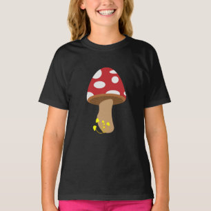 Mushroom Girl's T-Shirt