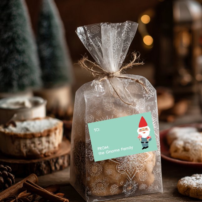 Mushroom Gnome Cute Christmas Gift CUSTOM Rectangular Sticker (Mushroom Gnome Cute Christmas Gift CUSTOM Rectangular Sticker
)