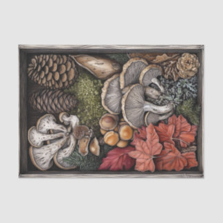 Mushroom Goblincore Witchy Nature Decoupage Tissue Paper