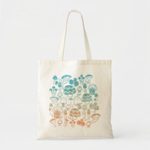 Mushroom Gradient Tote Bag