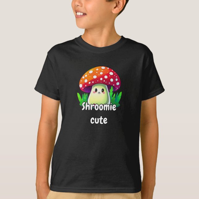 Mushroom Guardian Fun Cool Unique Best Stylish Kid T-Shirt (Front)