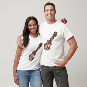 Mushroom Guitar T-Shirt