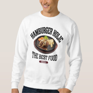 Mushroom hamburger (vintage style) sweatshirt