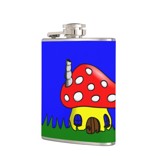 Mushroom Hip Flask (Left)