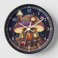 Mushroom House Fantasy Art