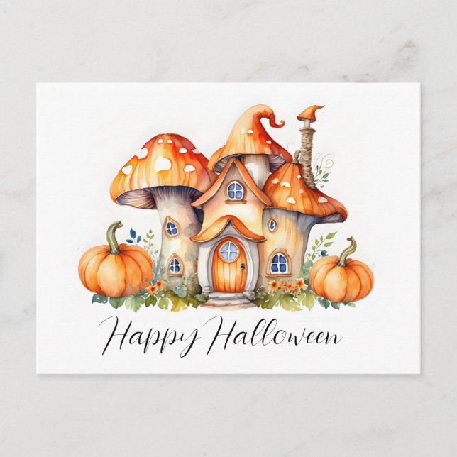 Mushroom House  Postcard (Front)