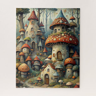 Mushroom House Puzzle