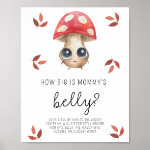 Mushroom - How big is mummy's belly game poster