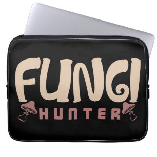 Mushroom Hunter Fungi Hunter Mushrooms Laptop Sleeve