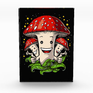 Mushroom Hunter Funny Magic Mushrooms Photo Block