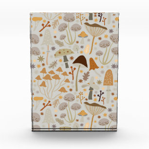 Mushroom Hunter Mid Century Mushrooms Photo Block