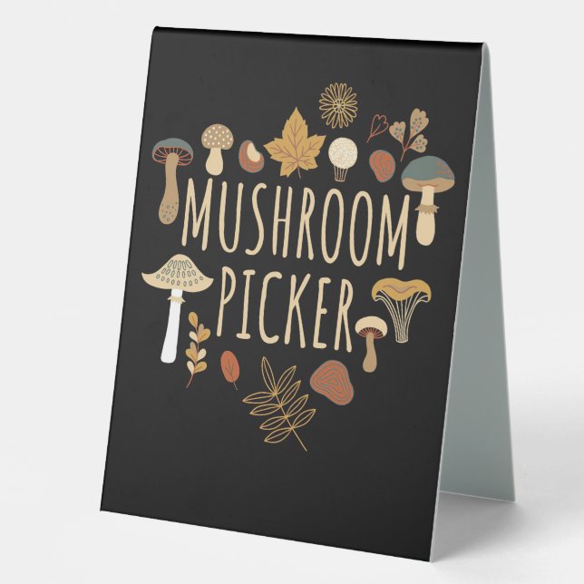 Mushroom Hunter Mushrooms Picker (Front)