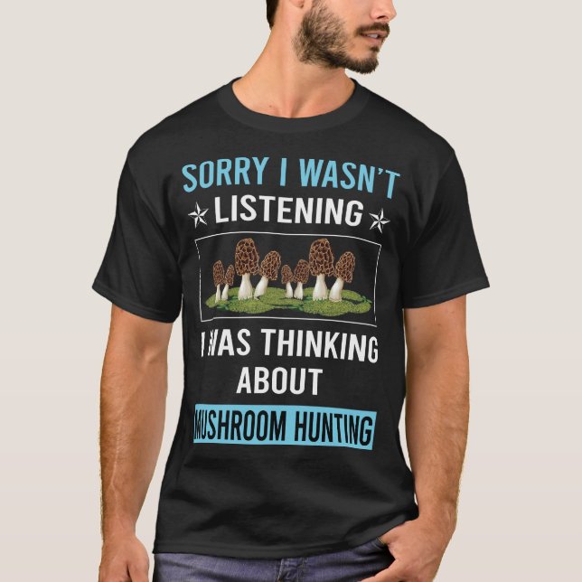 Mushroom Hunting Mushrooming Mycology Mycologist T-Shirt (Front)