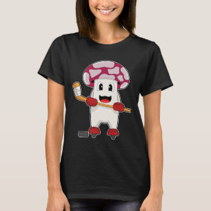 Mushroom Ice hockey Ice hockey stick T-Shirt