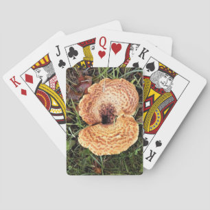 Mushroom in the Forest Playing Cards