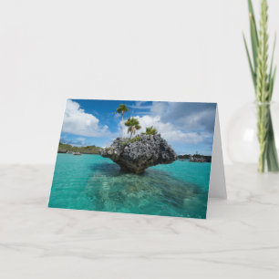 Mushroom Islets In Fiji Card