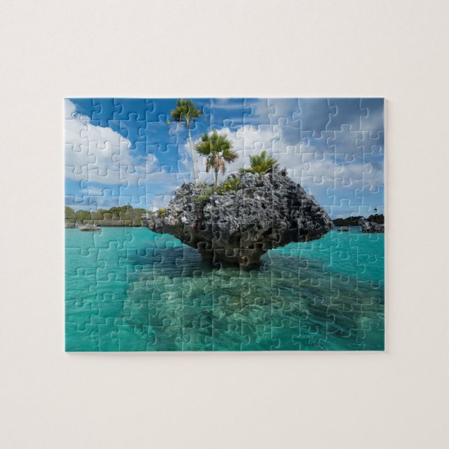 Mushroom Islets In Fiji Jigsaw Puzzle (Horizontal)