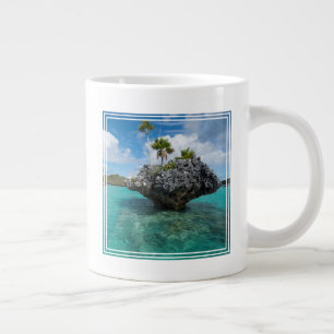 Mushroom Islets In Fiji Large Coffee Mug