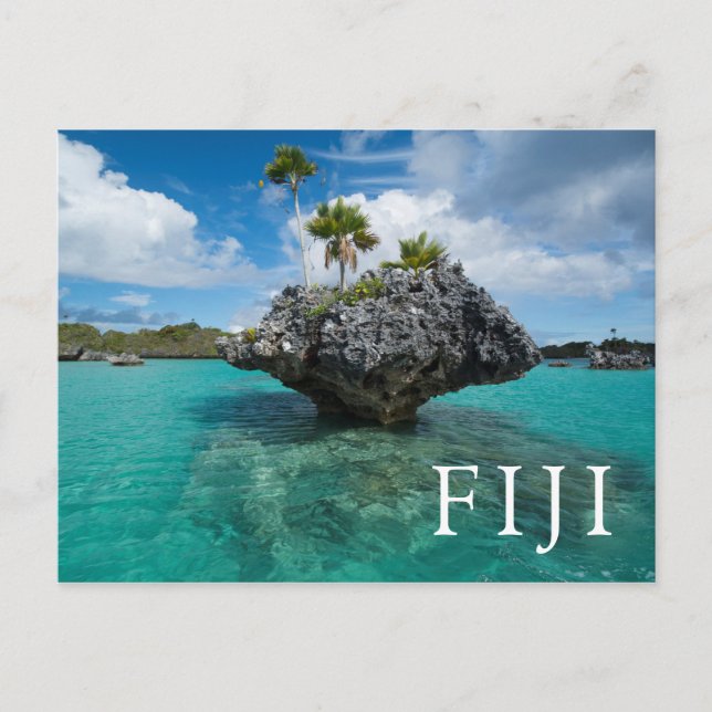 Mushroom Islets In Fiji Postcard (Front)