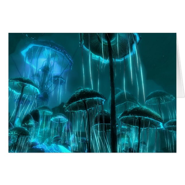 Mushroom Jellyfish (Front Horizontal)