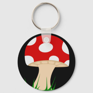 Mushroom Keychain