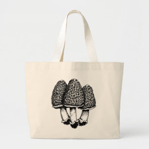 Mushroom  Large Tote Bag