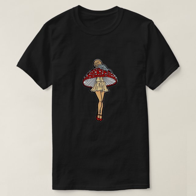MUSHROOM LEG Girl T-Shirt (Design Front)