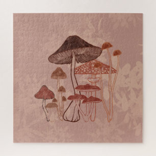 Mushroom Love Jigsaw Puzzle