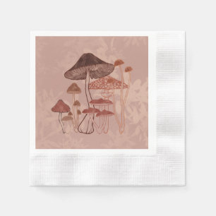 Mushroom Love Napkin