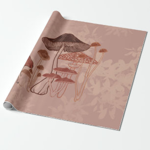 Mushroom Love Wrapping Paper