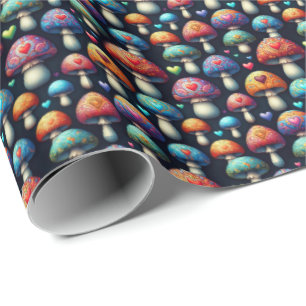 Mushroom Love Wrapping Paper