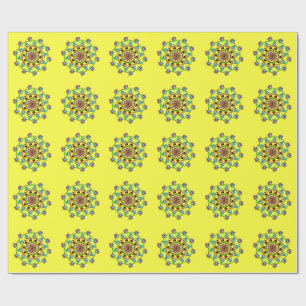 mushroom madness  wrapping paper