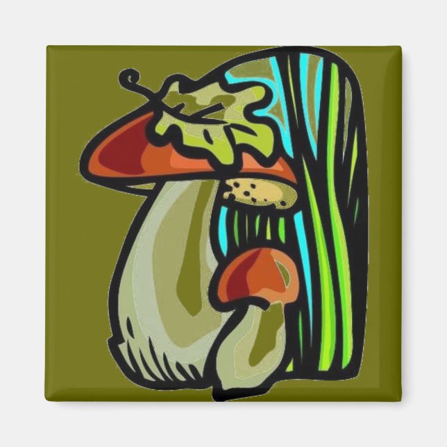 Mushroom Magnet (Front)